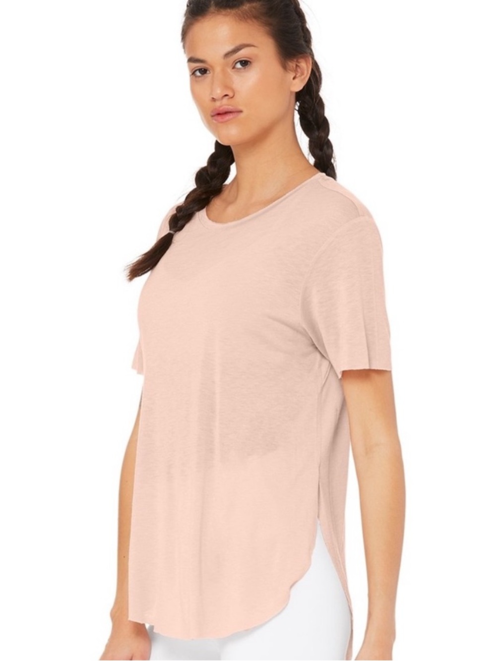 Alo Yoga Lithe Shirt size Medium Nectar